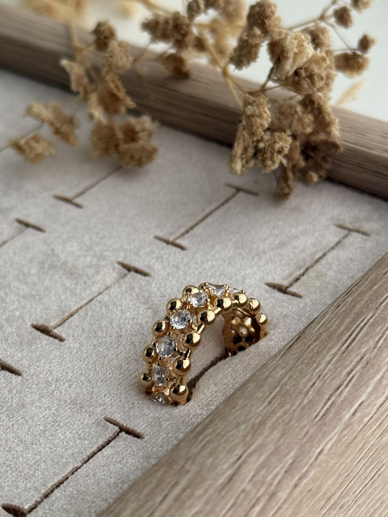 Aurelia Pavé Crown Ring