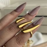 Velora Curve Statement Ring