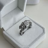 Aria Cross Pavé Ring