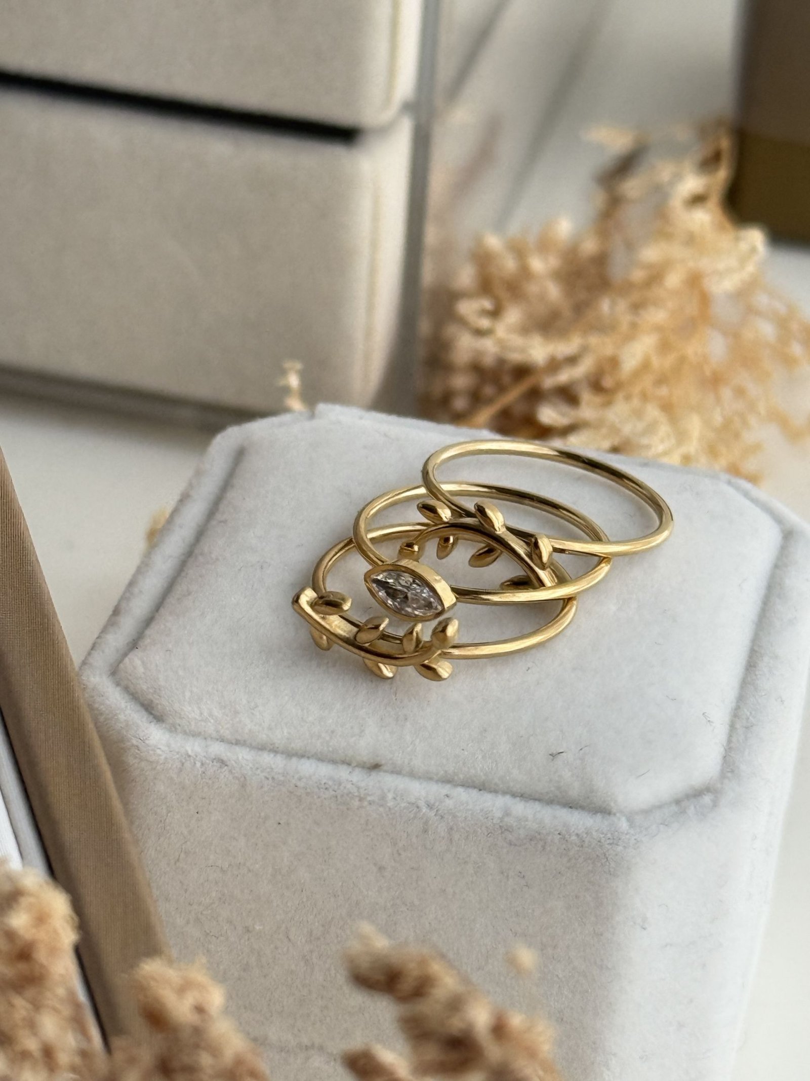 Aurielle Zircon Layer Ring