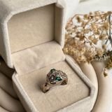 Serpente Émeraude Wrap Ring