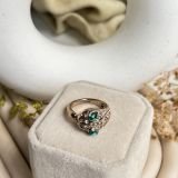 Serpente Émeraude Wrap Ring