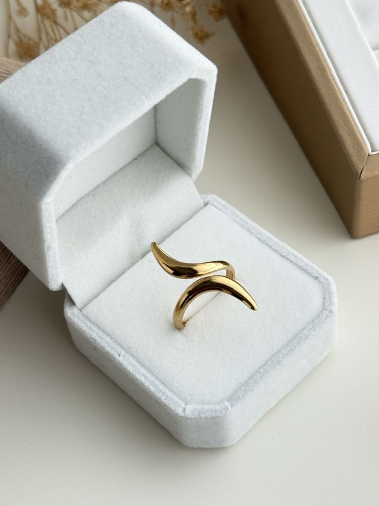 TFC Serpent Curve Adjustable Ring