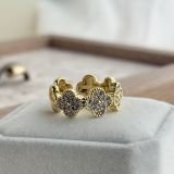 Lumière Clover Adjustable Ring