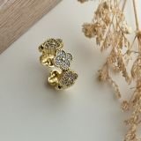 Lumière Clover Adjustable Ring