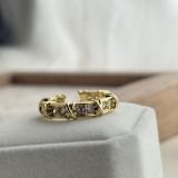 Aurelia Crossline Adjustable Ring