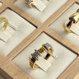 Aurex PavΓ© Open Ring