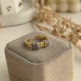 Aurex Pavé Open Ring