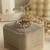 Gema Prism Adjustable Crystal Ring