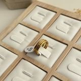 Trio Aura Stacking Ring Set