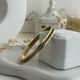 Virelle Chain Inlay Cuff