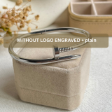 Without Logo Cartier Plain Screw Cuff