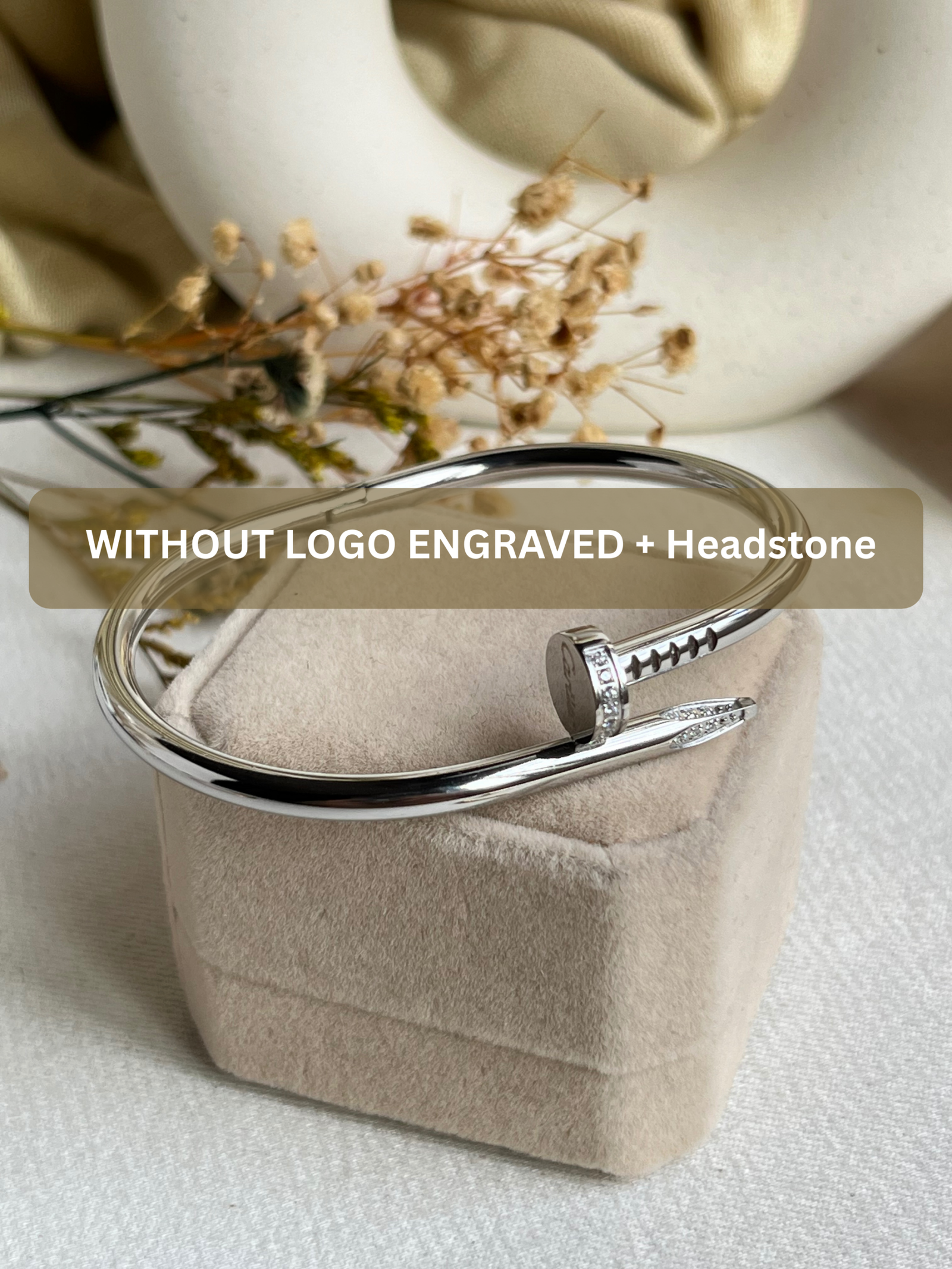 Without Logo Cartier Nail Headstone Cuff
