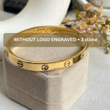 Without Logo Cartier Screw Cuff