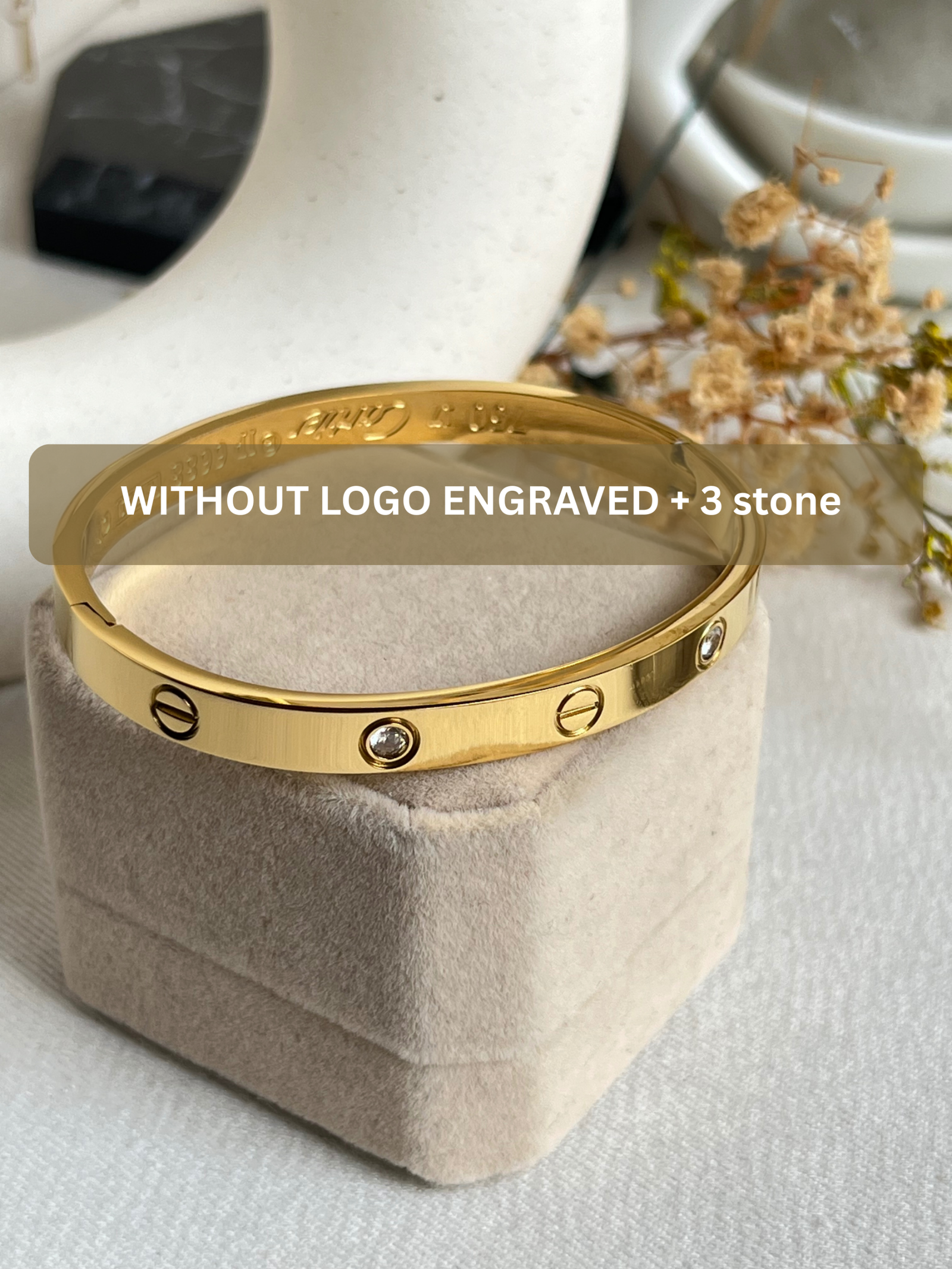 Without Logo Cartier Screw Cuff