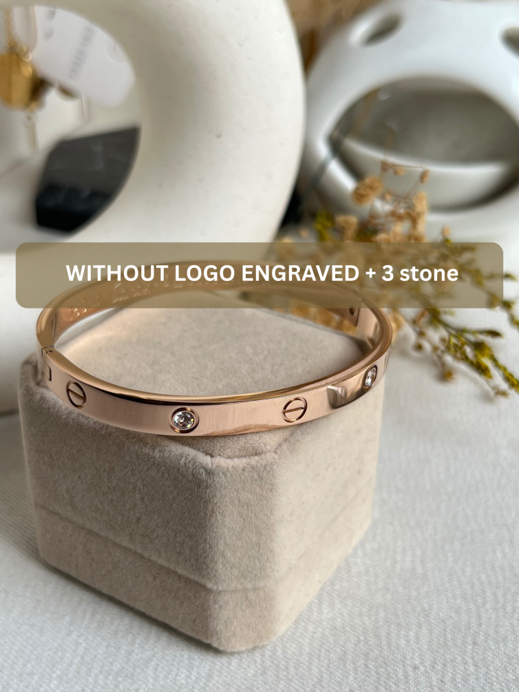 Without Logo Cartier Screw Cuff
