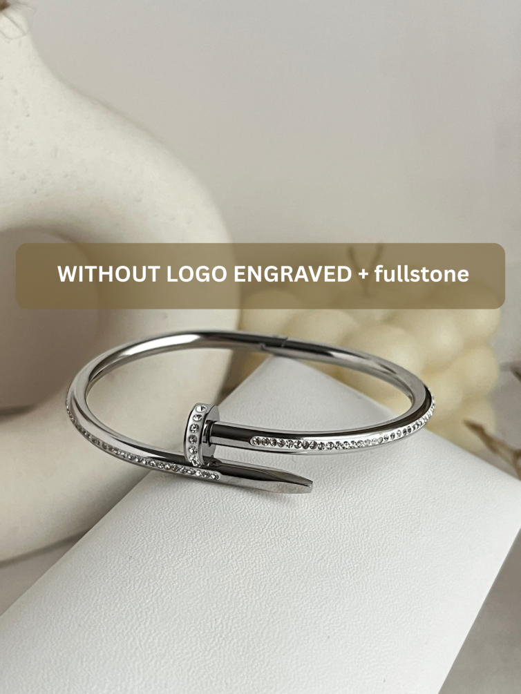 Without Logo Cartier Nail Cuff (Full Stone)
