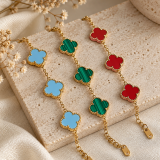 13MM Clover Charm Bracelet
