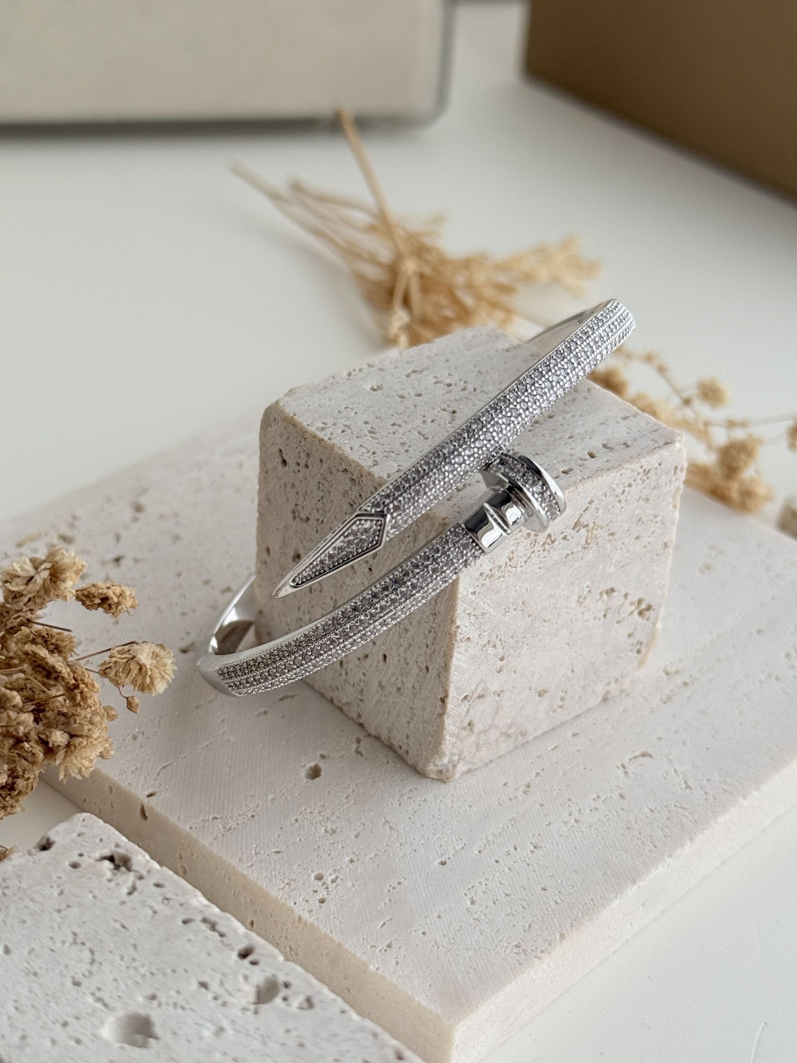 Rivet Line Cuff