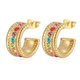 Vivienne Prism Hoops