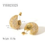 Aurelia Dome Earrings