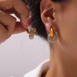 Celeste Pearl Halo Earrings