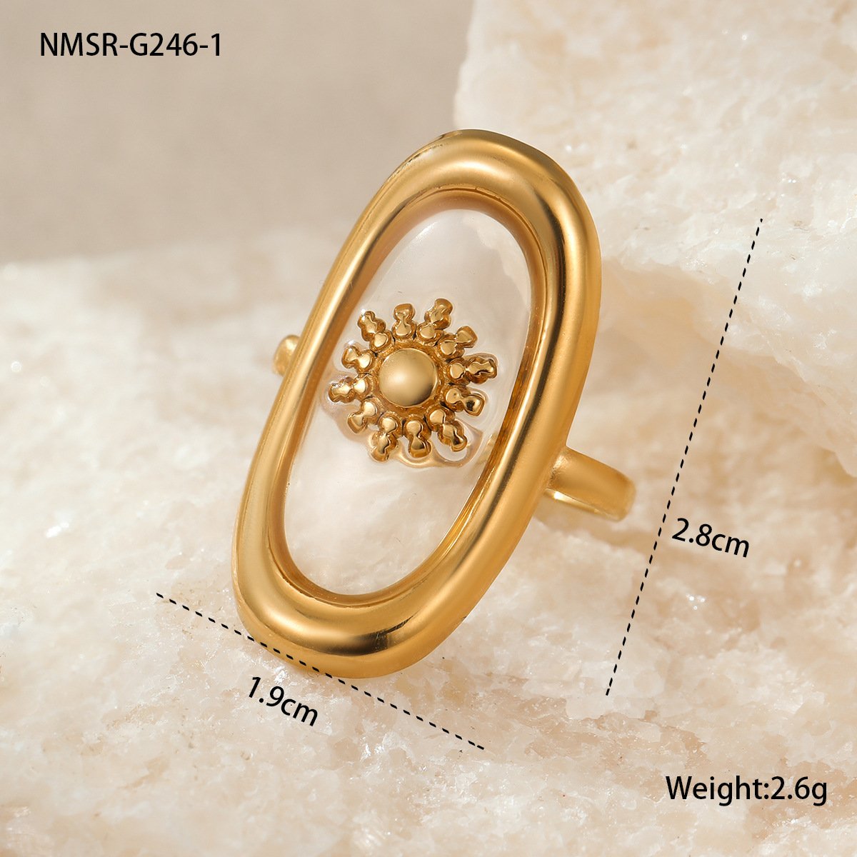 Aurelia Halo Adjustable Ring