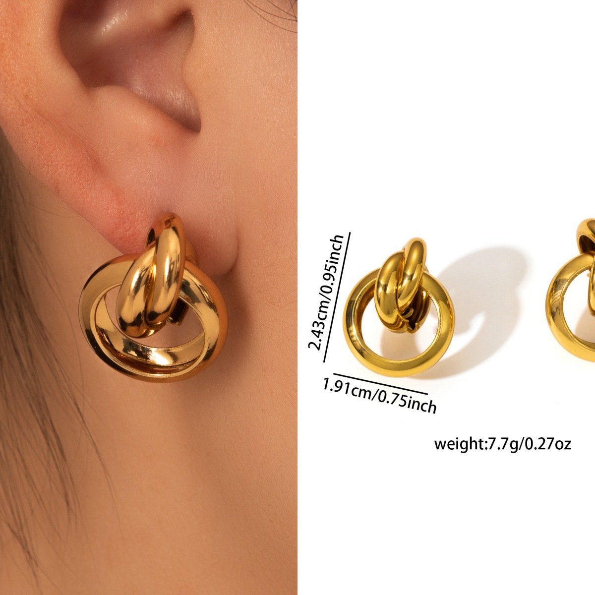 Celestia Link Earrings