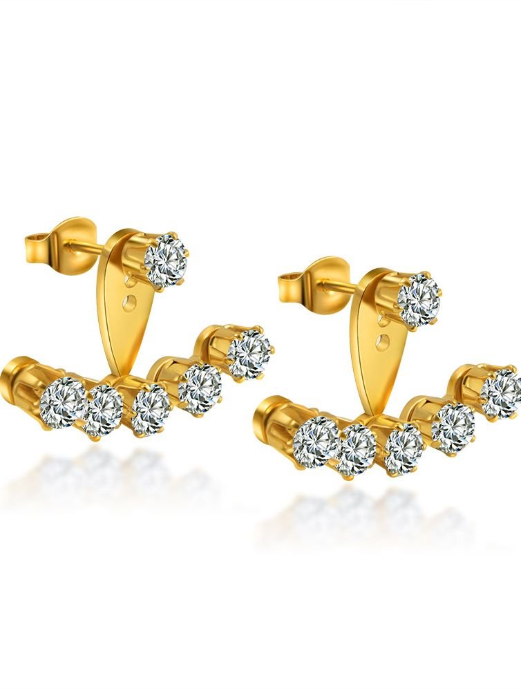 Celene Crystal Ear Climbers