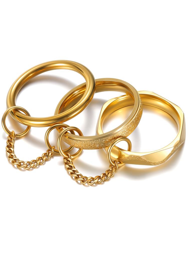 Valen Chain Stack Ring Set