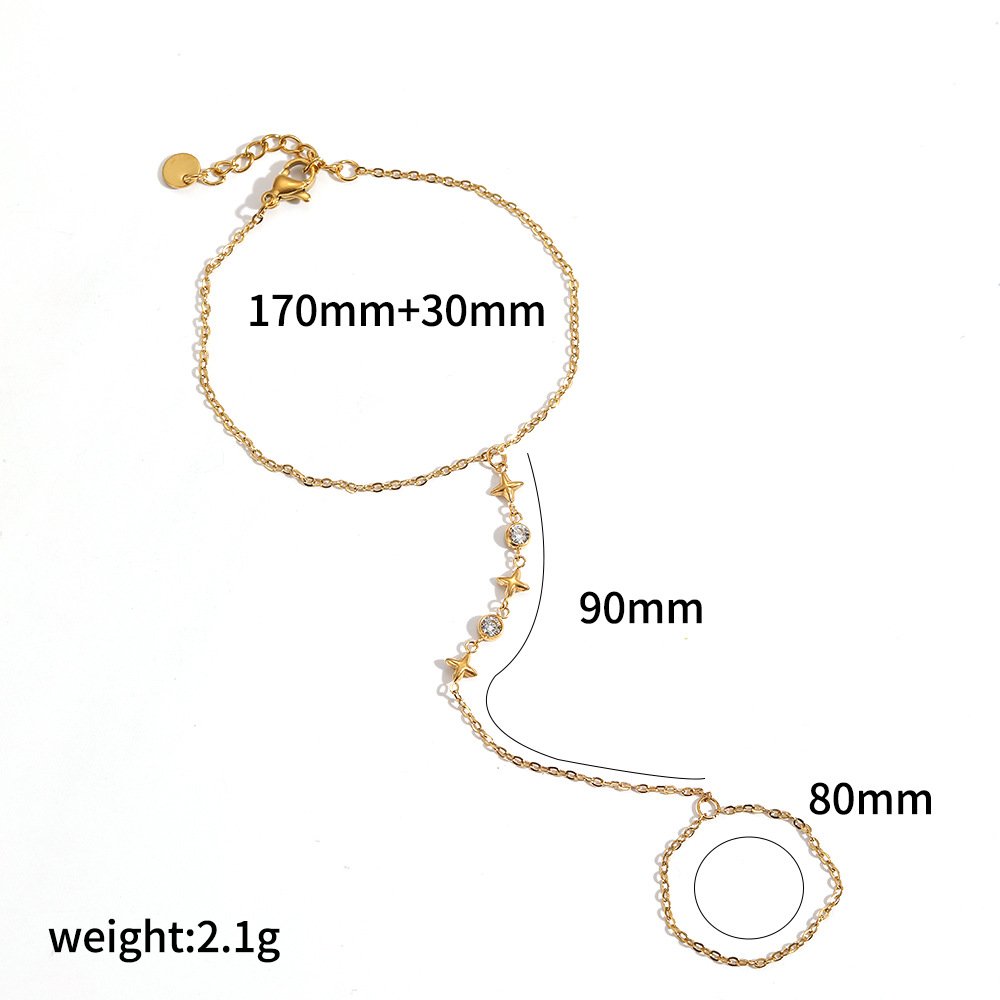 Stellara Hand Chain Bracelet