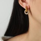Ardent Halo Drop Earrings