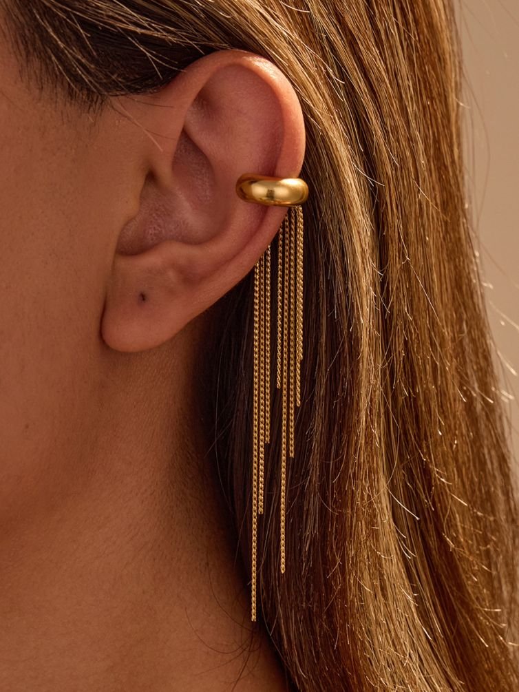 Noctelle Fringe Ear Cuff