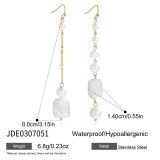 Seraphine Pearl Line Earrings