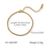 Aureline Box Chain Bracelet