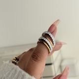 Aureline Quad Loop Ring