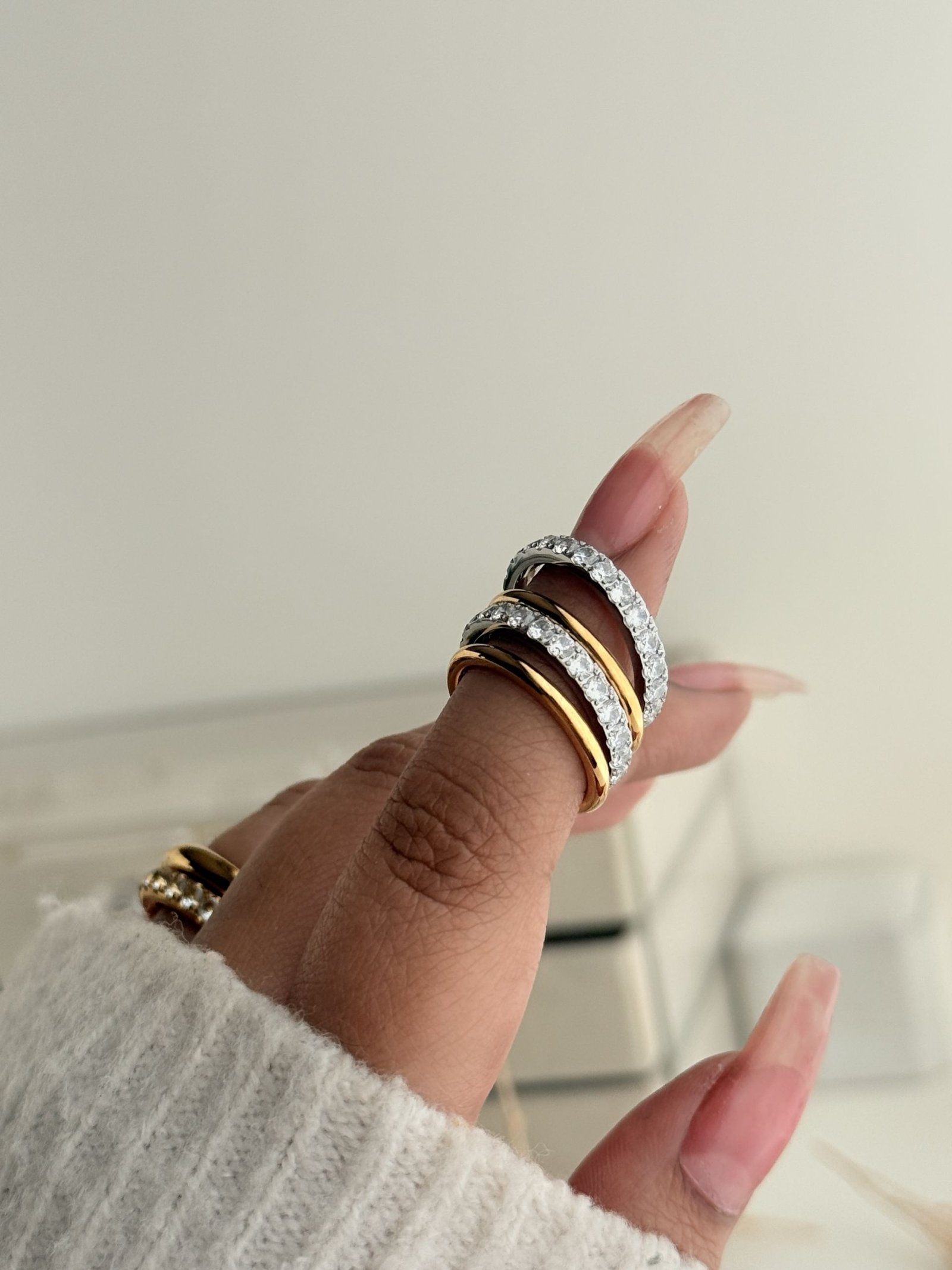 Aureline Quad Loop Ring