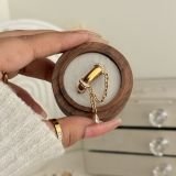 Celestine Chain Ring