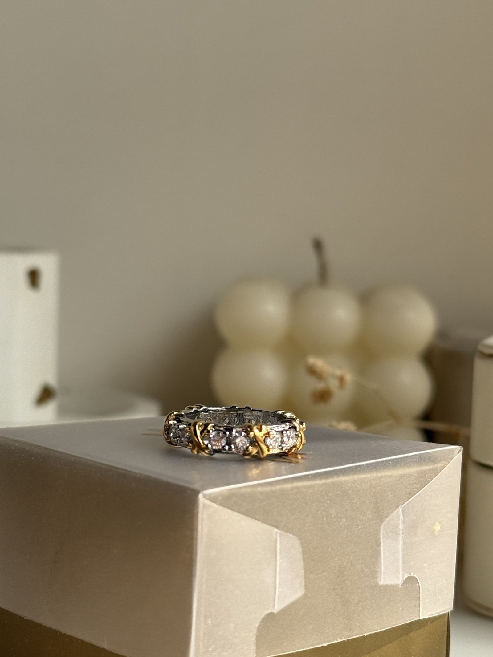 Celestia Adjustable Rivière Ring