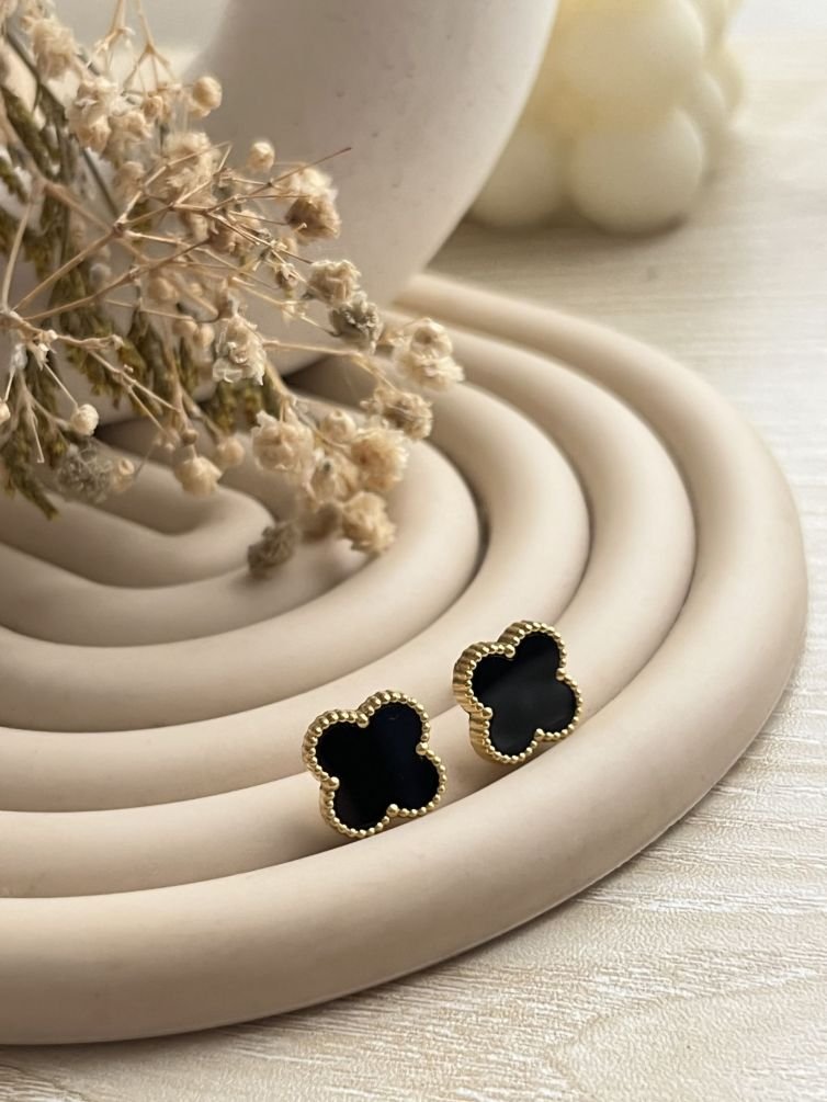 Étoile Clover Stud Earrings