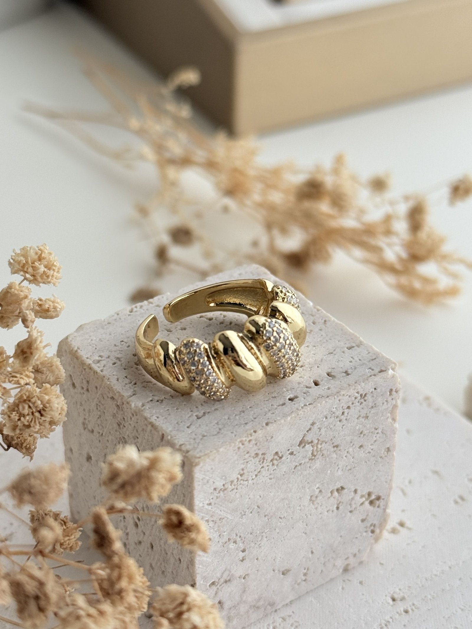 Celestine Pavé Ring