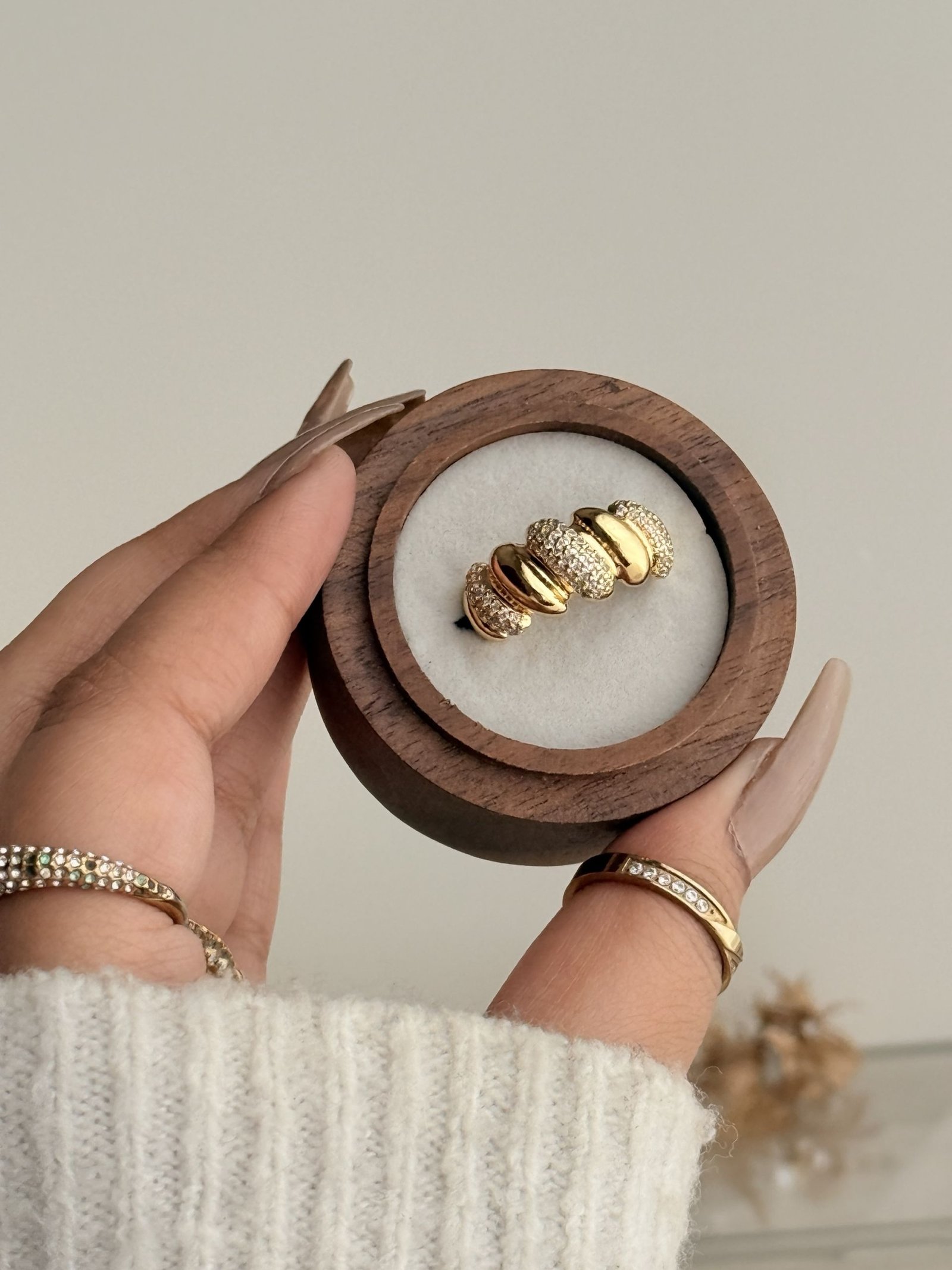Celestine Pavé Ring