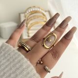 Aurelia Halo Adjustable Ring