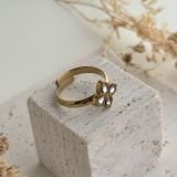 Fleur Adjustable Bloom Ring