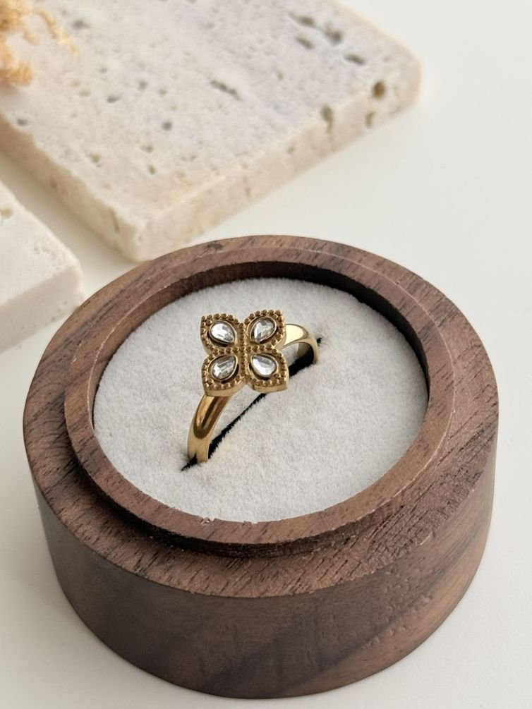 Fleur Adjustable Bloom Ring