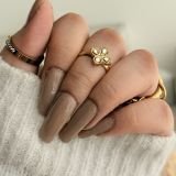 Fleur Adjustable Bloom Ring