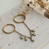 Elara Chain Crystal Ring