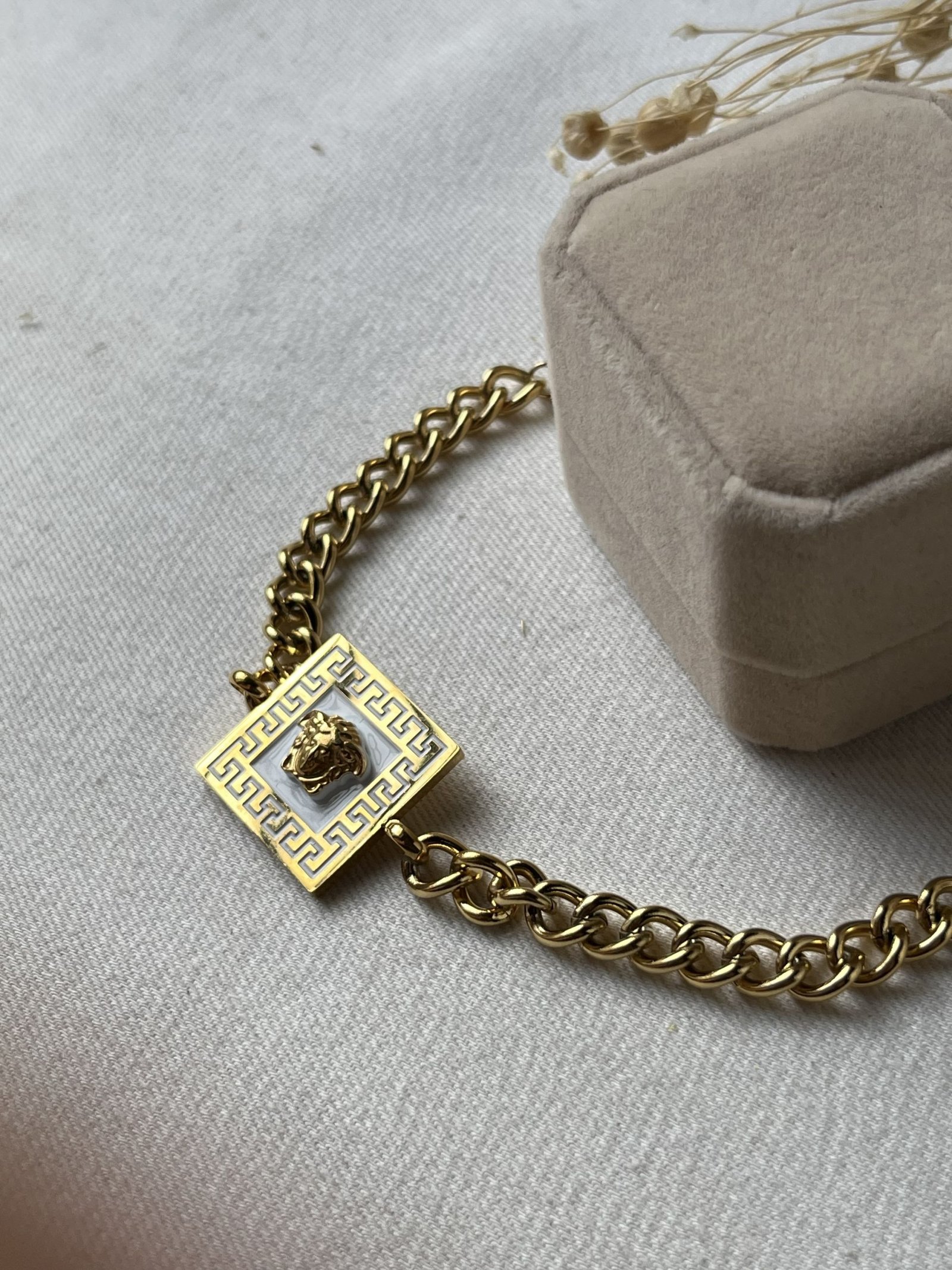 Aurelios Medusa Chain Bracelet