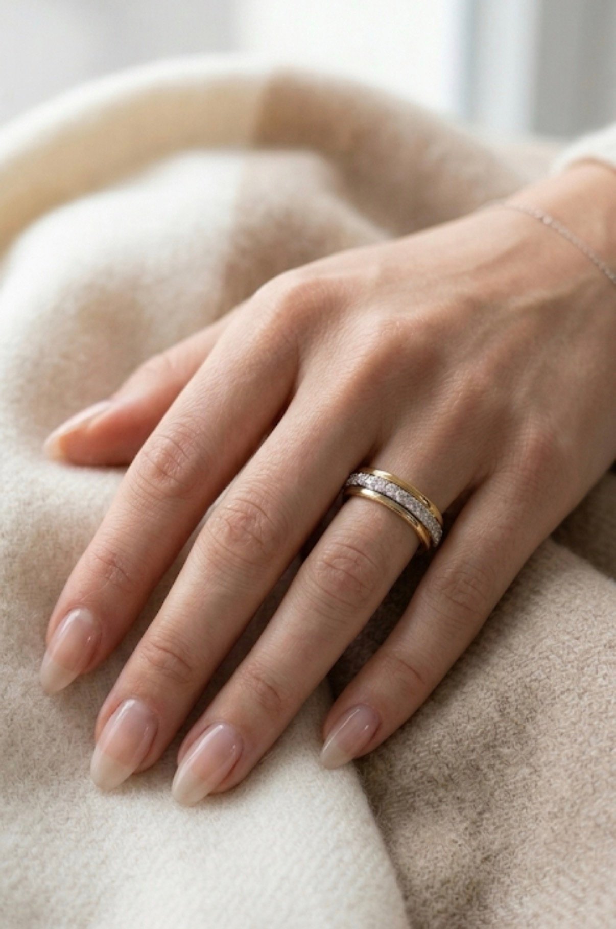 Aureline Triple Loop Ring