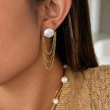 Lumière Pearl Cascade Earrings